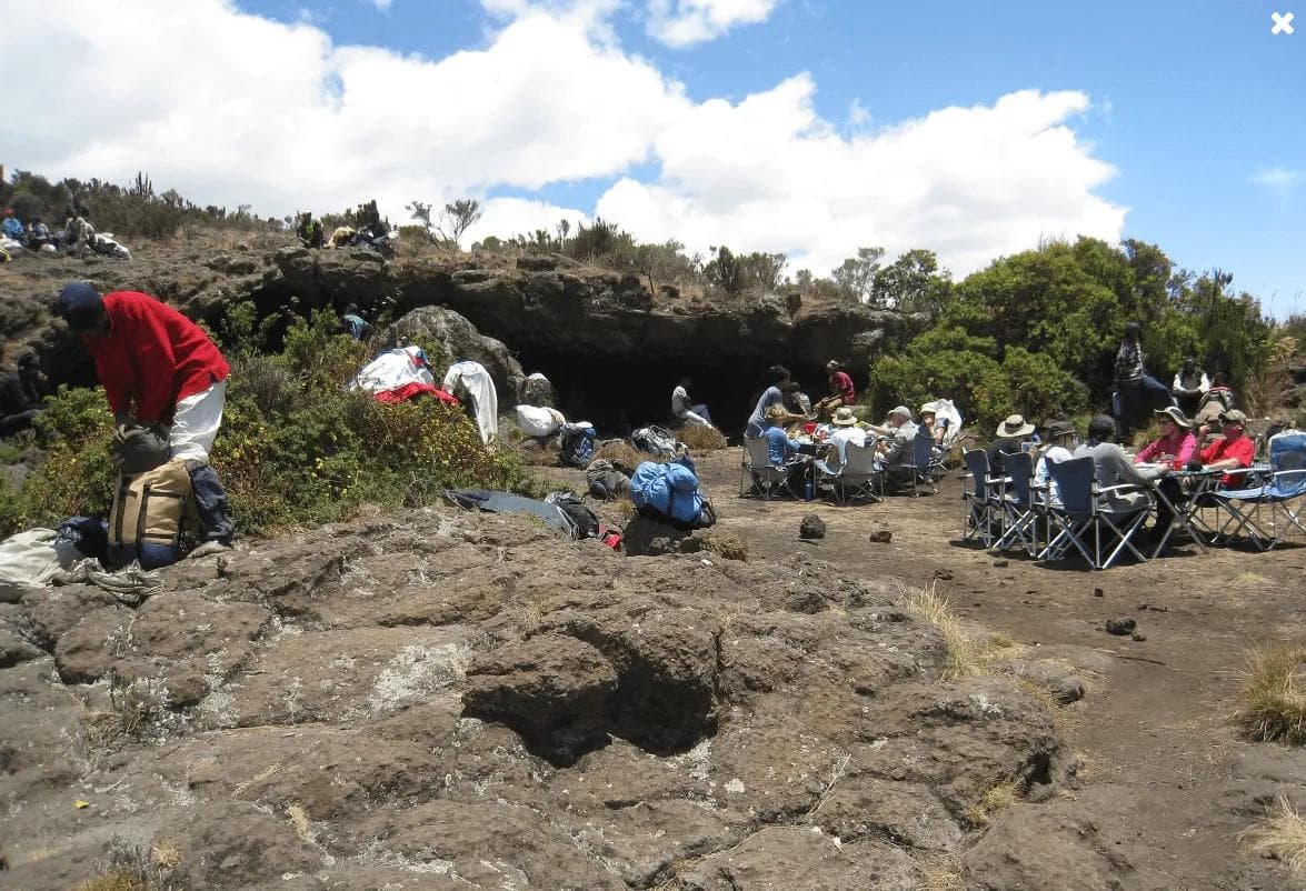 Second Cave Camp