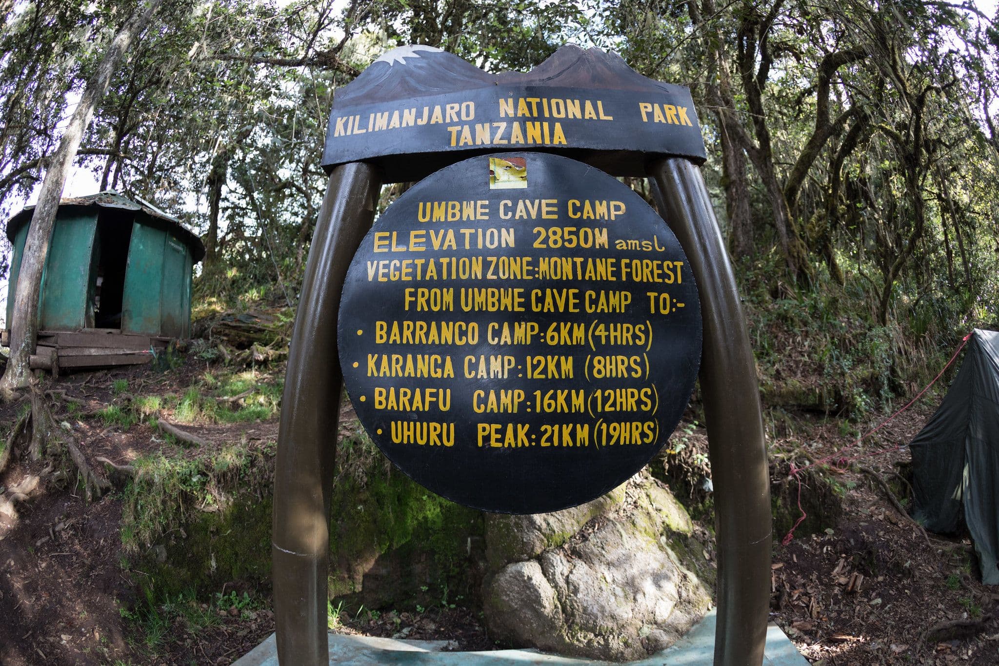 Umbwe Cave Camp